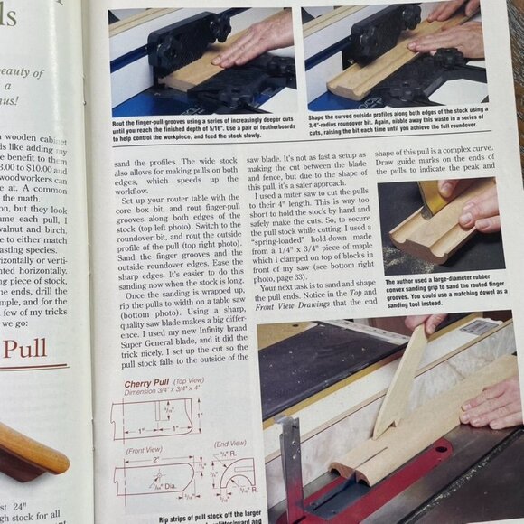 Woodworkers Journal Magazine u June 2009 Vol 33 No 3 Techniques Tips Tricks - Picture 7 of 7